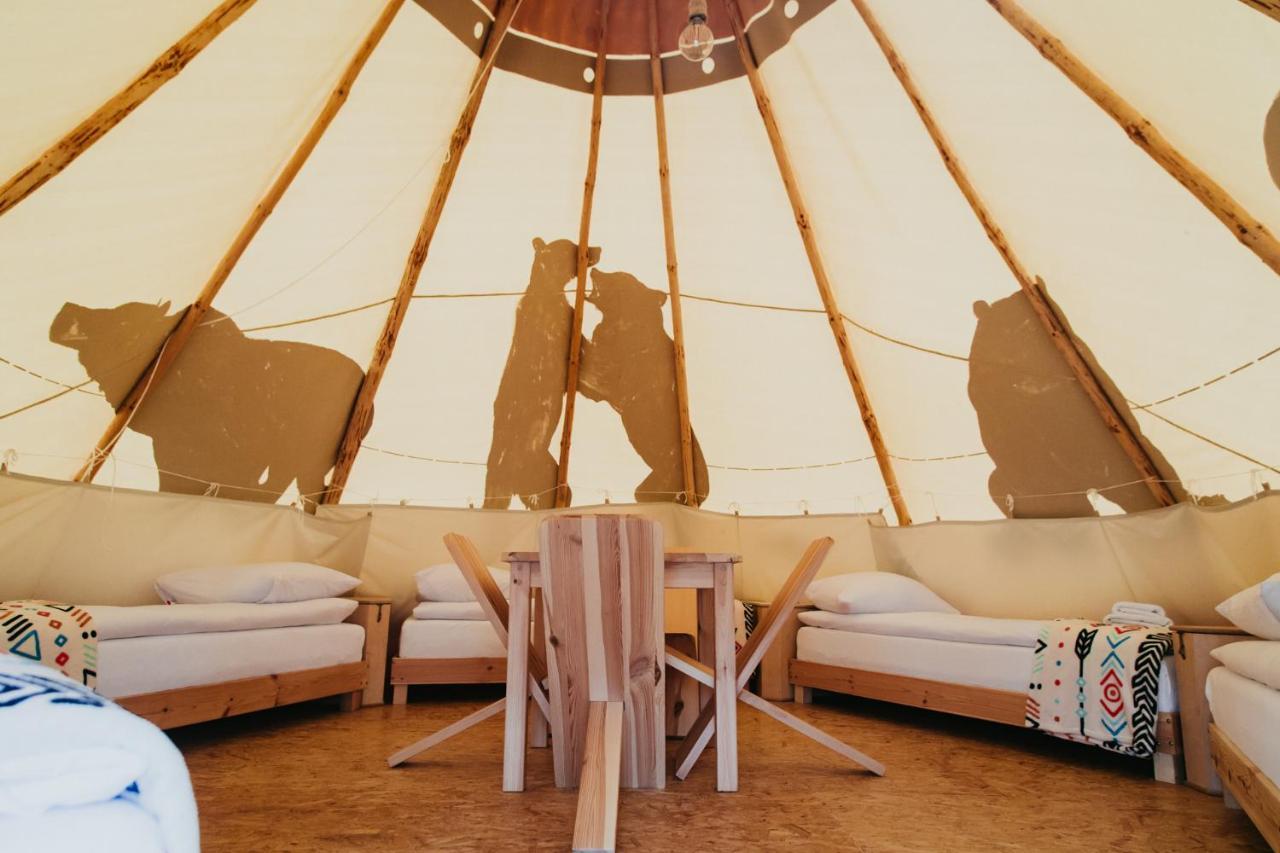 Hotel Indiana Camp - 150 M Od Suntago Park Grabce-Towarzystwo Esterno foto