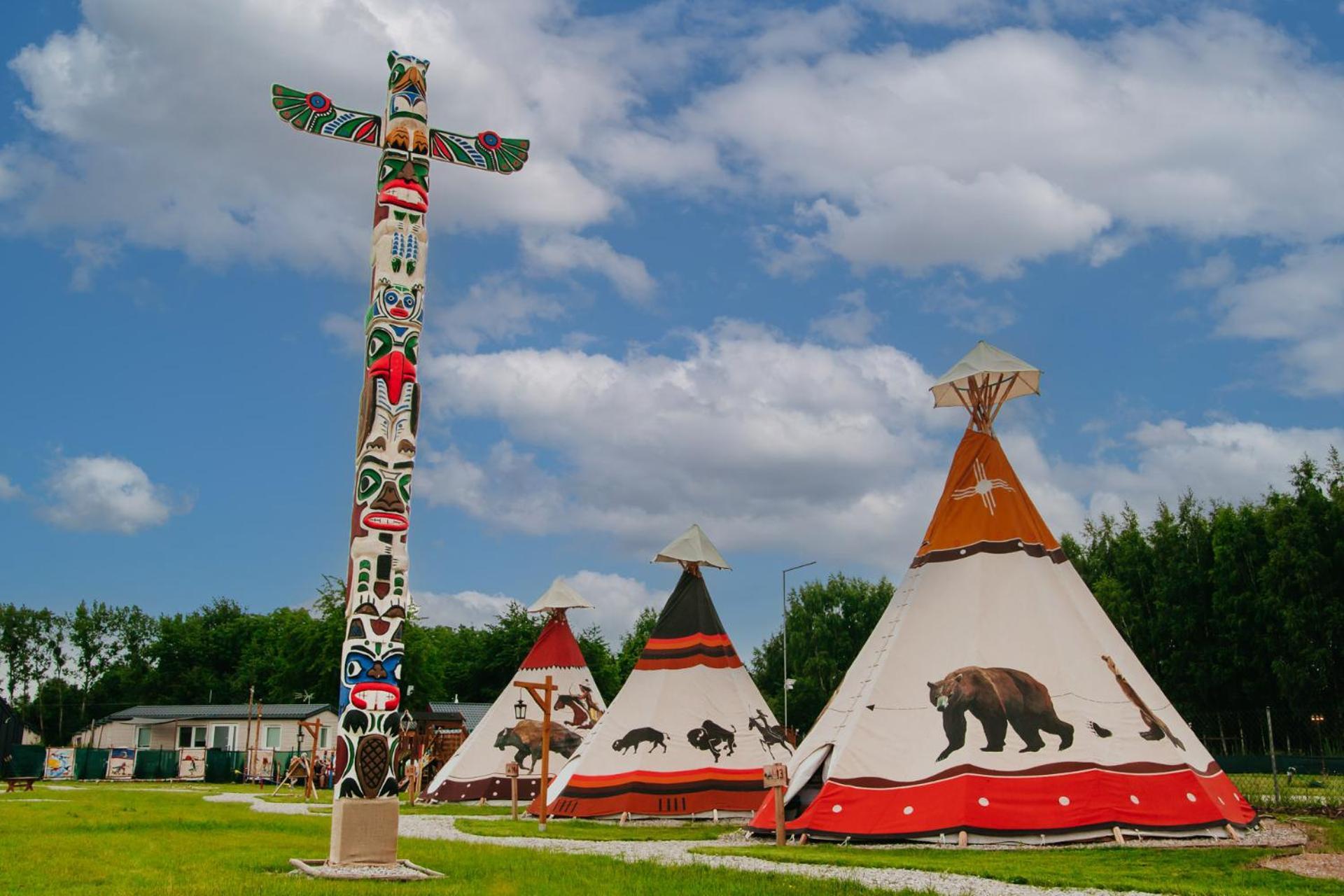 Hotel Indiana Camp - 150 M Od Suntago Park Grabce-Towarzystwo Esterno foto