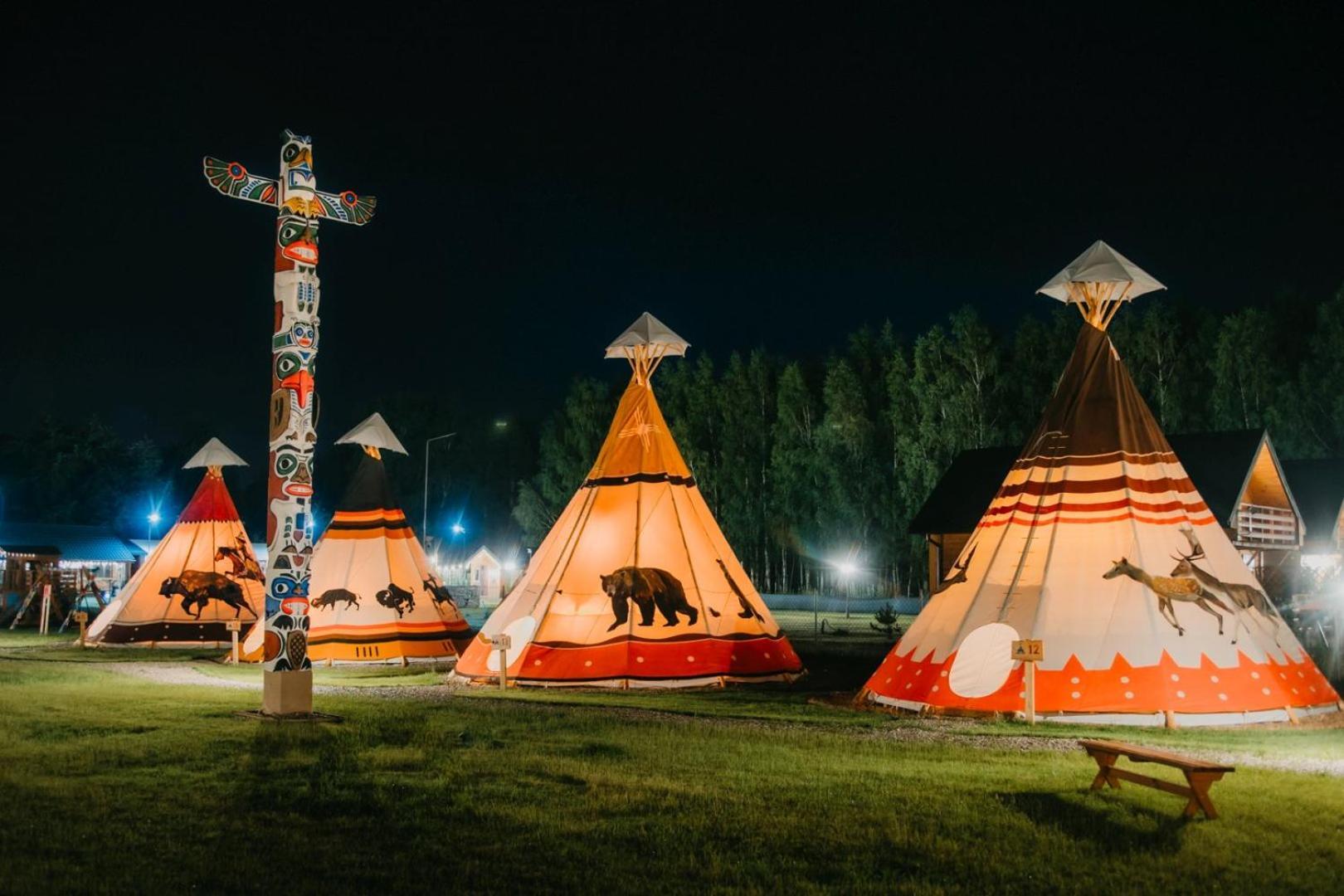 Hotel Indiana Camp - 150 M Od Suntago Park Grabce-Towarzystwo Esterno foto