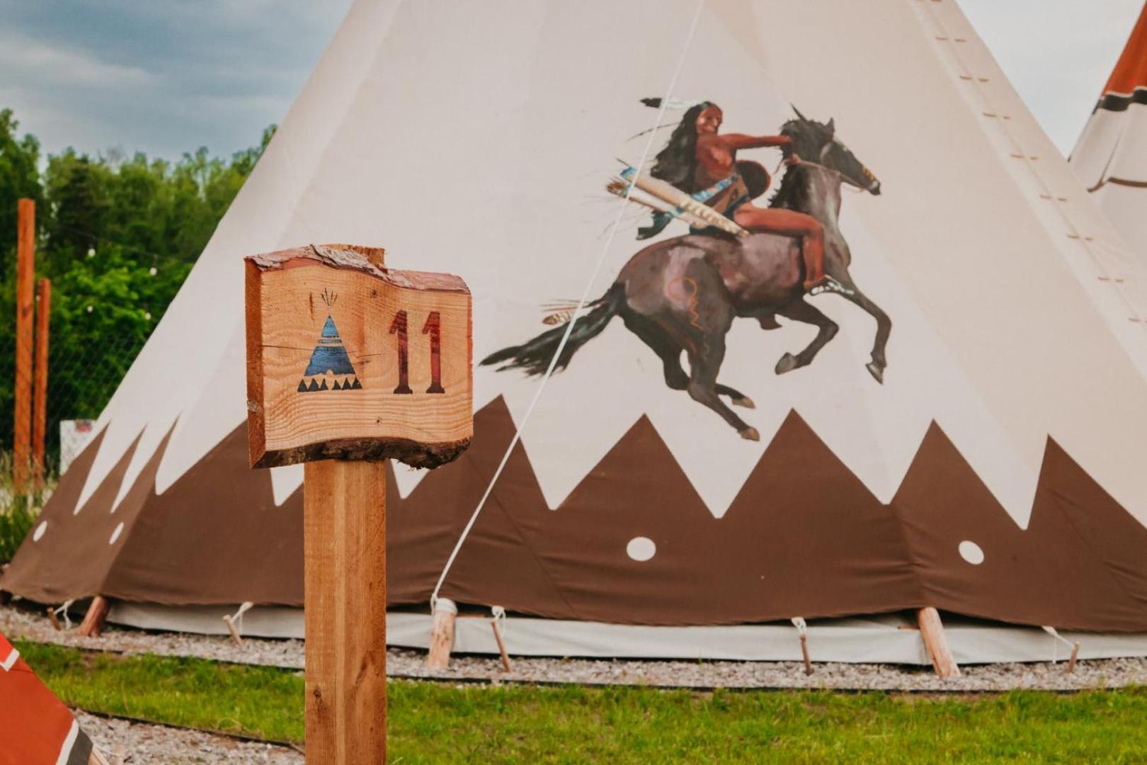 Hotel Indiana Camp - 150 M Od Suntago Park Grabce-Towarzystwo Esterno foto
