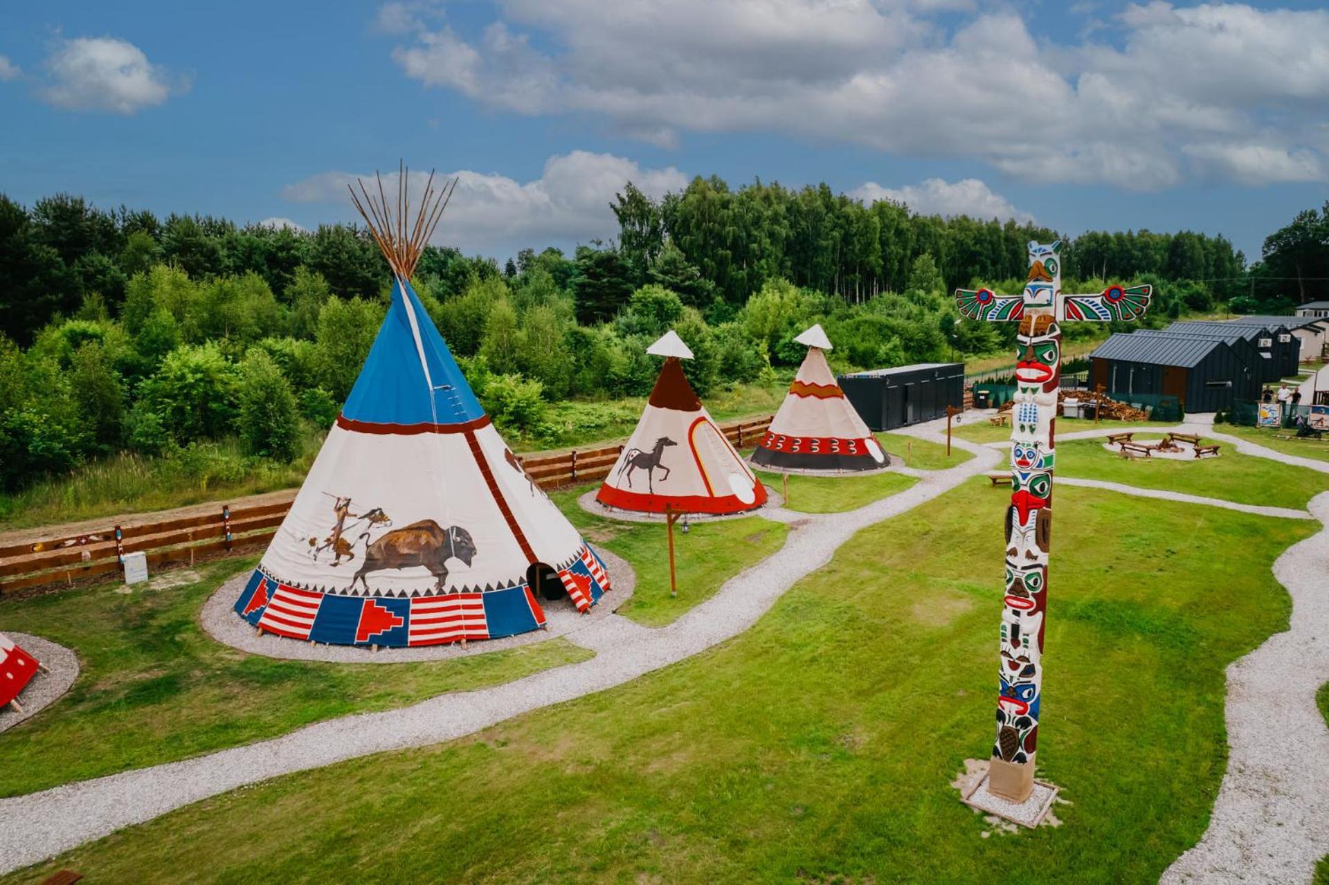 Hotel Indiana Camp - 150 M Od Suntago Park Grabce-Towarzystwo Esterno foto