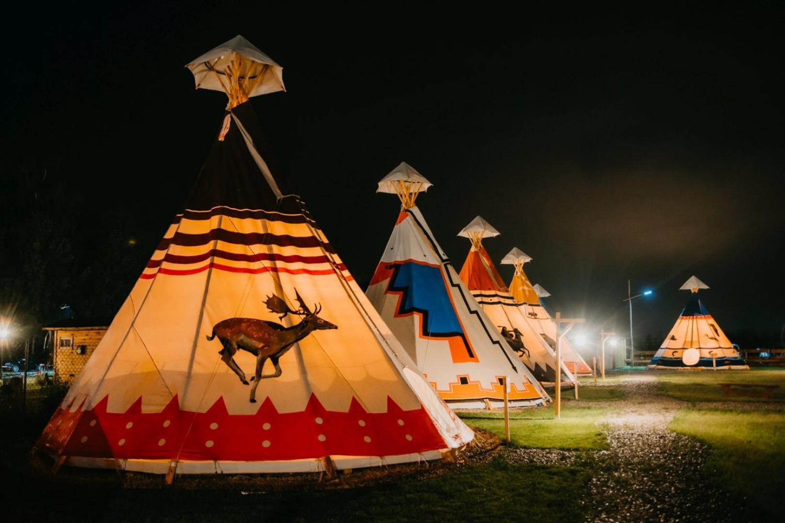 Hotel Indiana Camp - 150 M Od Suntago Park Grabce-Towarzystwo Esterno foto