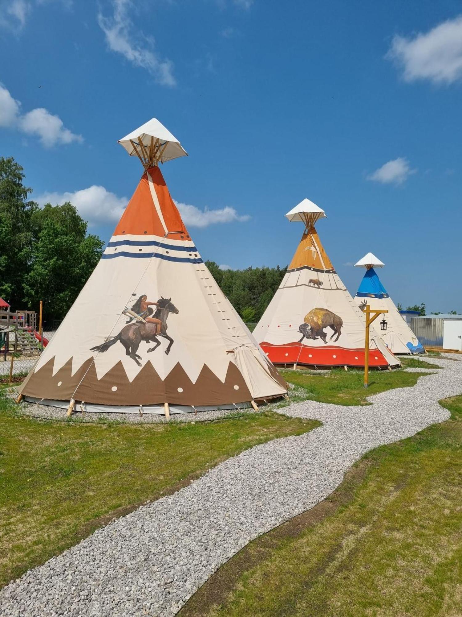Hotel Indiana Camp - 150 M Od Suntago Park Grabce-Towarzystwo Esterno foto